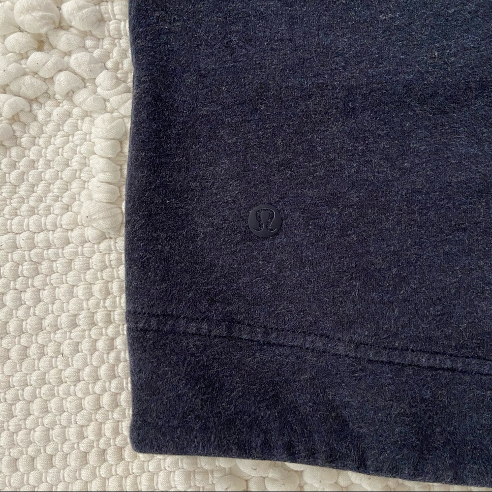 Lululemon Split Pullover Heathered Naval Blue - image 4